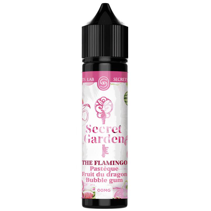 E-liquide The Flamingo 50ml 0mg – Secret Garden