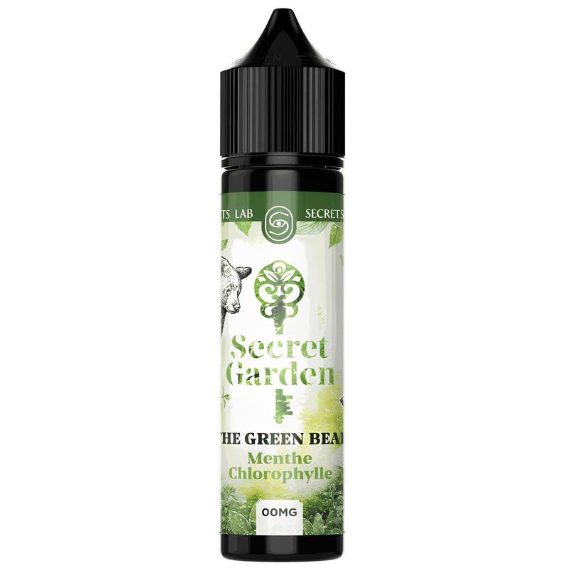 E-liquide The Green Bear 50ml 0mg – Secret Garden