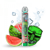 TRIBAL FORCE Tribal Puff - Pod Jetable 600 Puffs Système LED-0 mg-Watermelon Ice-VAPEVO