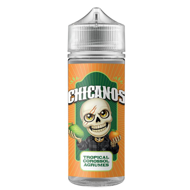 E-liquide Tropical Corossol Agrumes 50ml/100ml 0mg – Chicanos