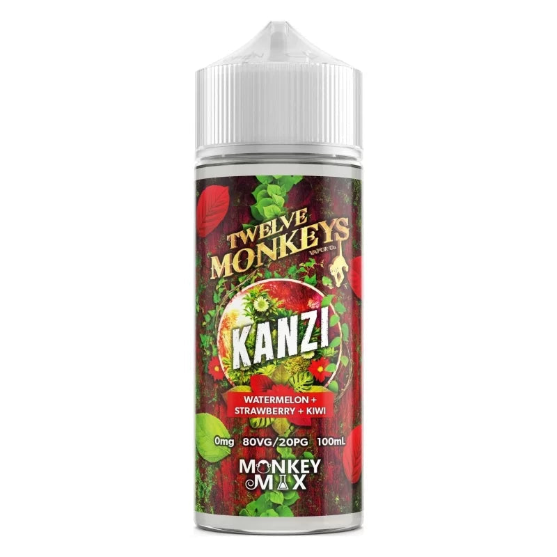 TWELVE MONKEYS Kanzi - E-liquide 50ml/100ml 0mg 100 ml | VAPEVO
