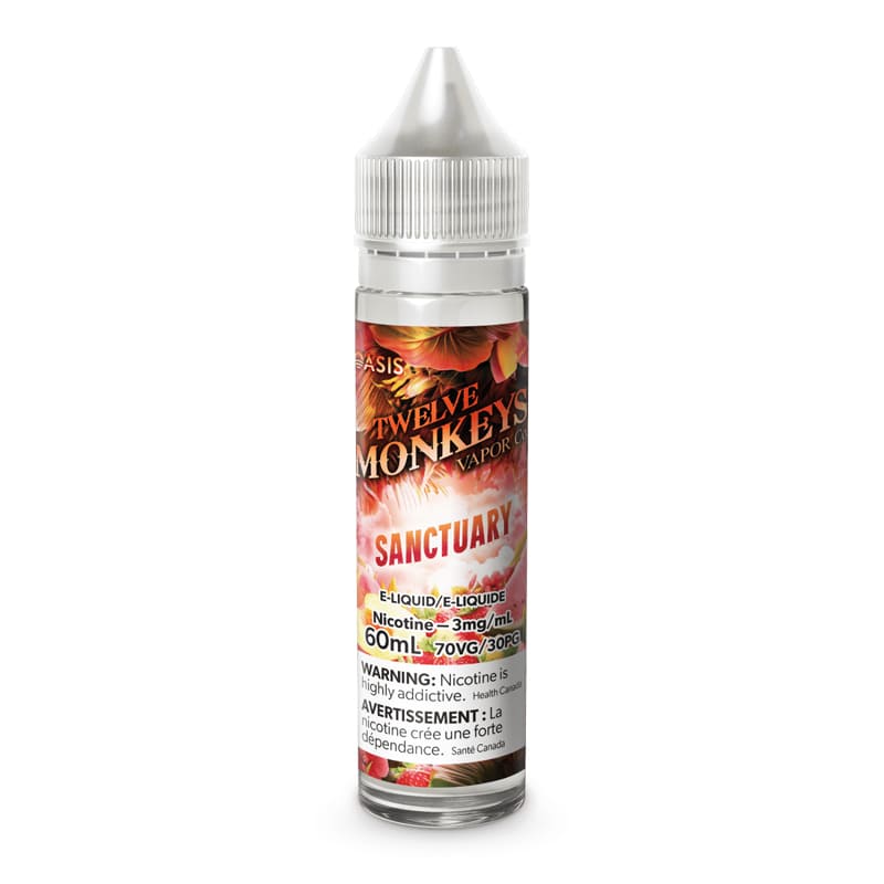 TWELVE MONKEYS Sanctuary - E-liquide 50ml/100ml 0mg 50 ml | VAPEVO