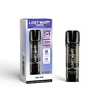Pods Lost Mary Tappo - 2ml 600 Puffs 0mg