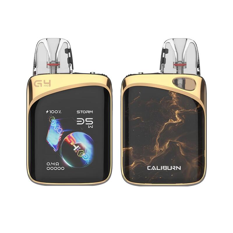 UWELL Caliburn G4 Pro Koko - Kit E-Cigarette 35W 2000mAh 3ml-Waves Black-VAPEVO