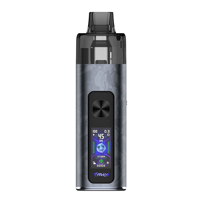 UWELL Typhos MTL/RDL - Kit E-Cigarette 45W 2000mAh 6ml-Cement Gray-VAPEVO
