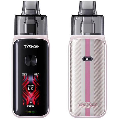 UWELL Typhos Pro - Kit E-Cigarette 45W 3000mAh 6ml-Sakura Pink-VAPEVO