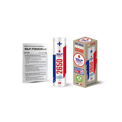 VAP PROCELL Accu IMR 18650 2650mAh-VAPEVO