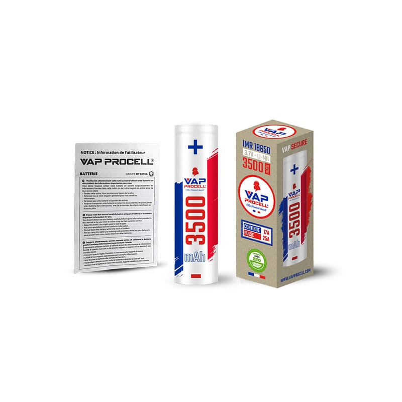 VAP PROCELL Accu IMR 18650 3500mAh-VAPEVO