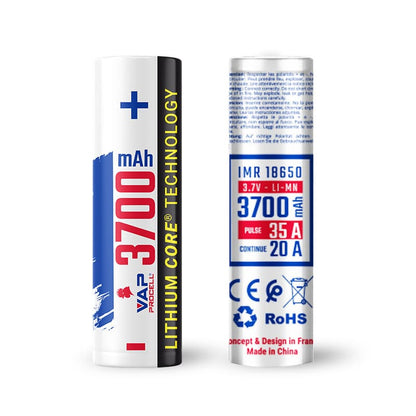 VAP PROCELL Accu IMR 18650 3700mAh-VAPEVO