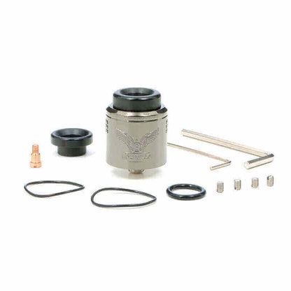 VAPERZ CLOUD Valhalla V2 Micro RDA - Atomiseur Reconstructible 25mm-Gunmetal-VAPEVO