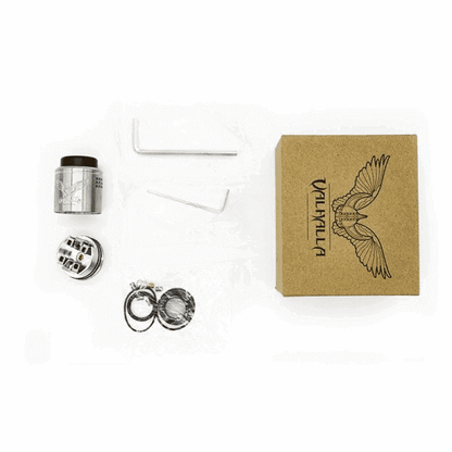 VAPERZ CLOUD Valhalla V2 Micro RDA - Atomiseur Reconstructible 25mm-Gunmetal-VAPEVO