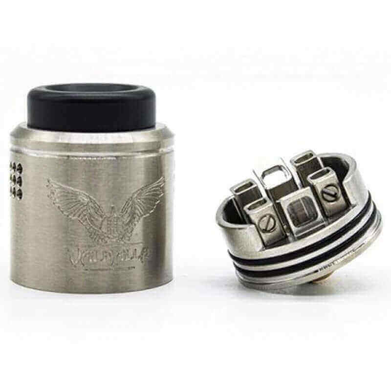 VAPERZ CLOUD Valhalla V2 Micro RDA - Atomiseur Reconstructible 25mm-Gunmetal-VAPEVO