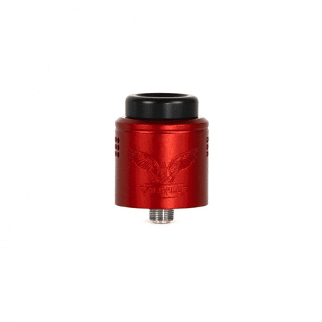 VAPERZ CLOUD Valhalla V2 Micro RDA - Atomiseur Reconstructible 25mm-Satin Red-VAPEVO