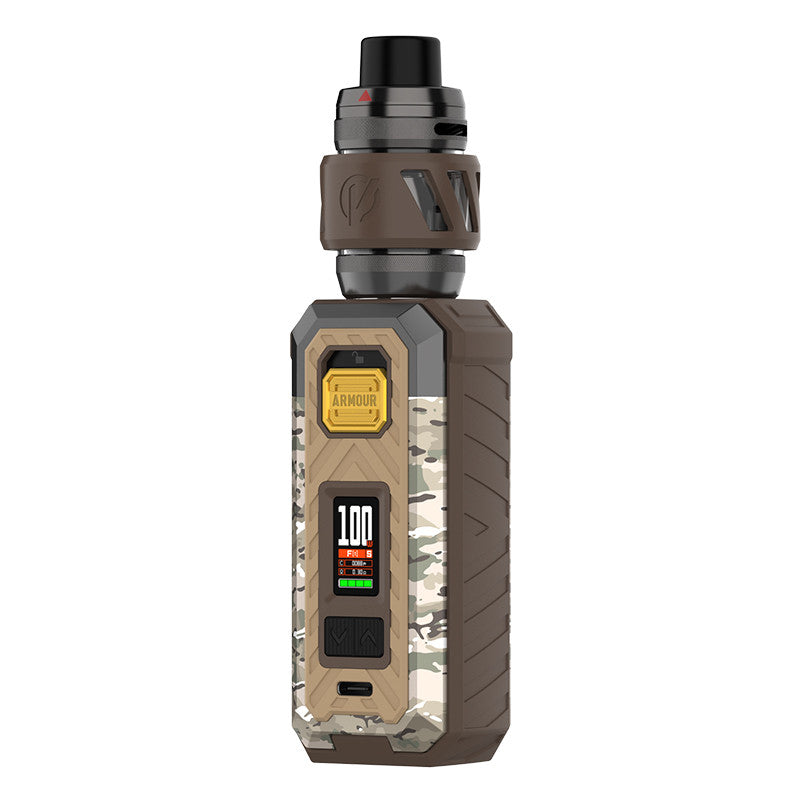 VAPORESSO Armour S - Kit E-Cigarette 100W 6ml-Camo Brown-VAPEVO