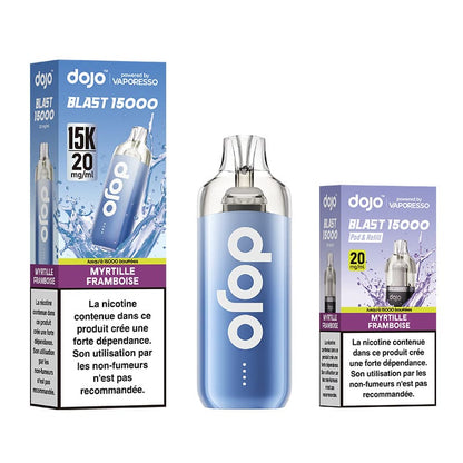 VAPORESSO Dojo Blast 30K - Puff Rechargeable 30000 Puffs-20 mg-Fraise Kiwi-VAPEVO