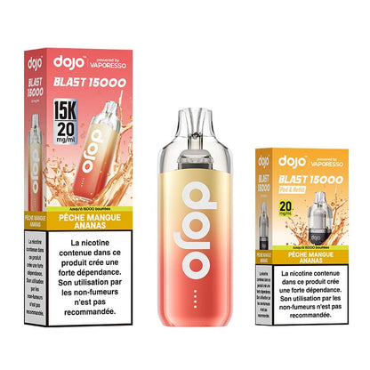 VAPORESSO Dojo Blast 30K - Puff Rechargeable 30000 Puffs-20 mg-Fraise Kiwi-VAPEVO