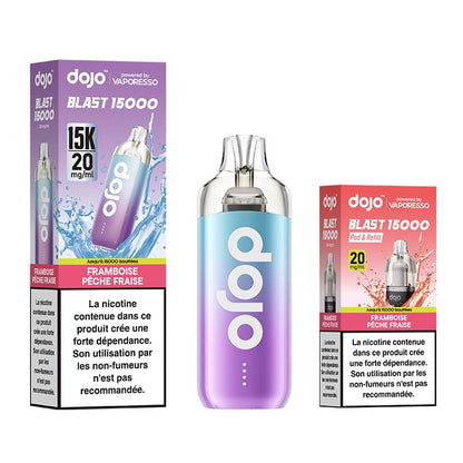VAPORESSO Dojo Blast 30K - Puff Rechargeable 30000 Puffs-20 mg-Fraise Kiwi-VAPEVO