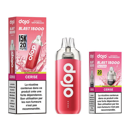 VAPORESSO Dojo Blast 30K - Puff Rechargeable 30000 Puffs-20 mg-Fraise Kiwi-VAPEVO