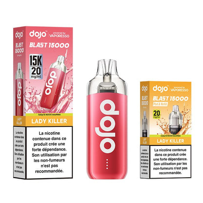 VAPORESSO Dojo Blast 30K - Puff Rechargeable 30000 Puffs-20 mg-Lady Killer-VAPEVO