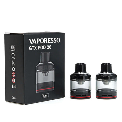 VAPORESSO GTX POD - Cartouche Pod 3.5ml/5ml-GTX POD 22-VAPEVO