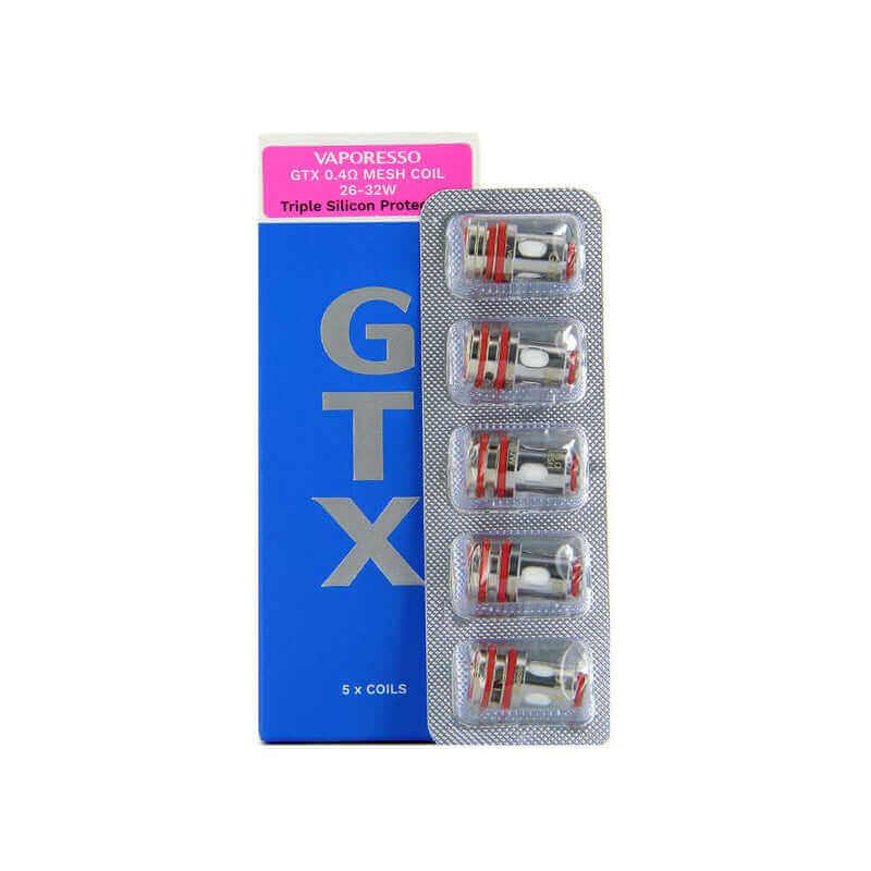 VAPORESSO GTX V2 - Pack de 5 Résistances-GTX-2 0.4 ohm-VAPEVO