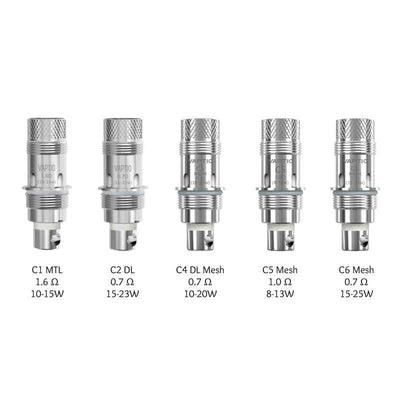 VAPTIO Cosmo - Pack de 5 Résistances C1 MTL 1.6 ohm | VAPEVO