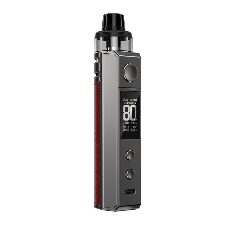 VOOPOO Drag H80S - Kit E-Cigarette 80W 4.5ml-Black-VAPEVO