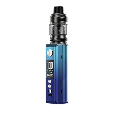 VOOPOO Drag M100S - Kit E-Cigarette 100W 5.5ml-Cyan & Blue-VAPEVO