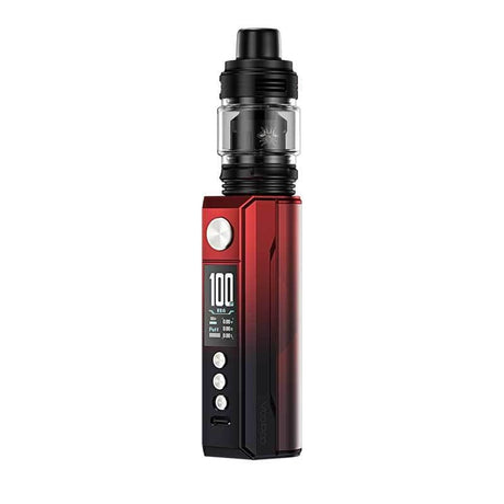 VOOPOO Drag M100S - Kit E-Cigarette 100W 5.5ml-Red & Black-VAPEVO