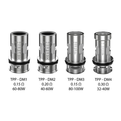 VOOPOO TPP - Pack de 3 Résistances DM1 0.15 ohm | VAPEVO