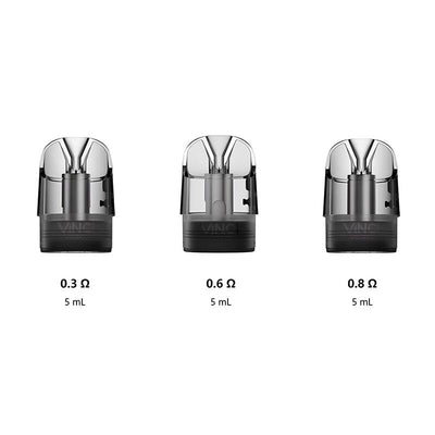 VOOPOO Vinci E - Pack de 2 Cartouches Pod 5ml 0.3 ohm | VAPEVO