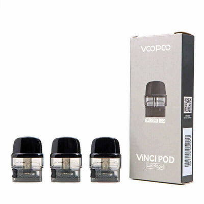 VOOPOO Vinci Pod - Pack de 3 Cartouches Pod 0.8 ohm | VAPEVO