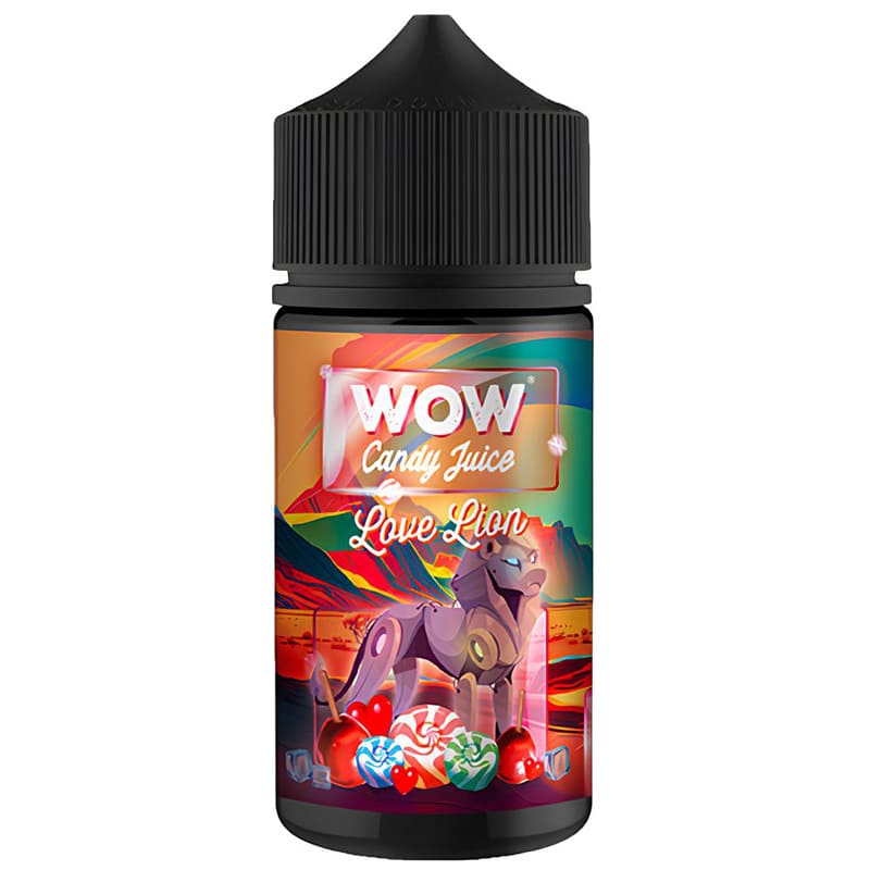 WOW Candy Juice Love Lion - E-liquide 100ml-0 mg-VAPEVO