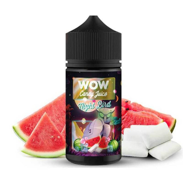 WOW Candy Juice - Night Bird - E-liquide 100ml-0 mg-VAPEVO