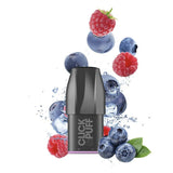 X-BAR Click & Puff - Pack de 2 Cartouches 2ml 650 Puffs-20 mg-Raspberry Blueberry-VAPEVO