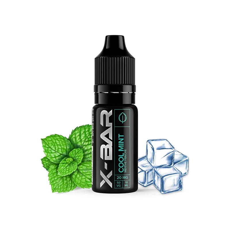 X-BAR Cool Mint - Sel de nicotine 10ml-VAPEVO