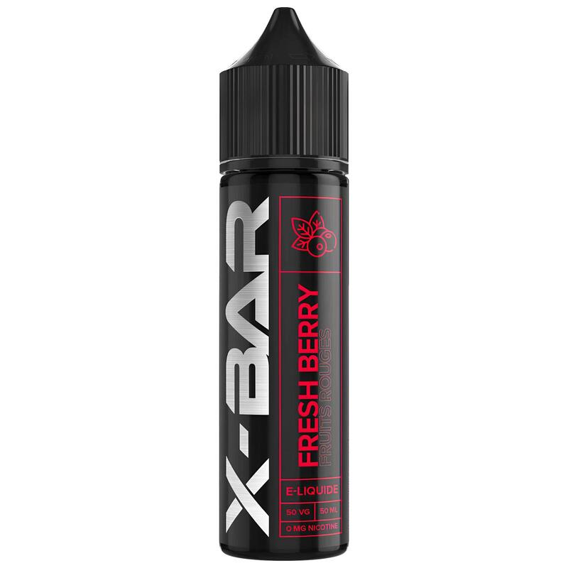 X-BAR Fresh Berry - E-liquide 50ml-0 mg-VAPEVO