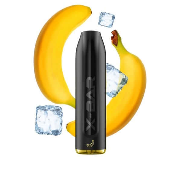 X-BAR PRO Pod Jetable Banana Ice-0 mg-VAPEVO