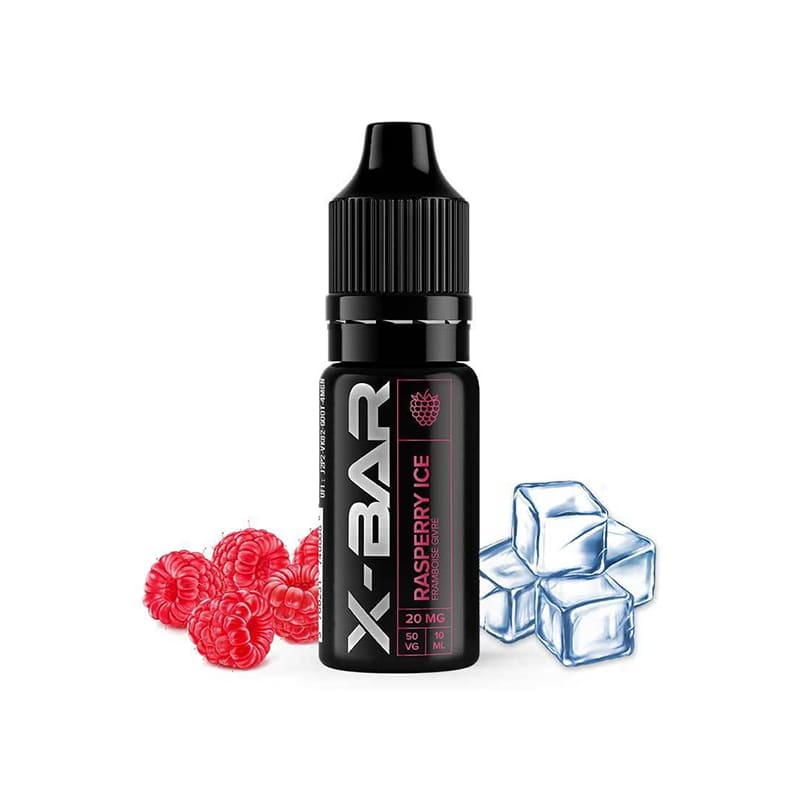 X-BAR Raspberry Ice - Sel de nicotine 10ml-VAPEVO