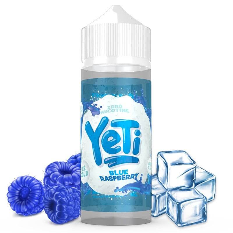 YETI - Blue Raspberry - E-liquide 100ml-0 mg-Cold Ice-VAPEVO