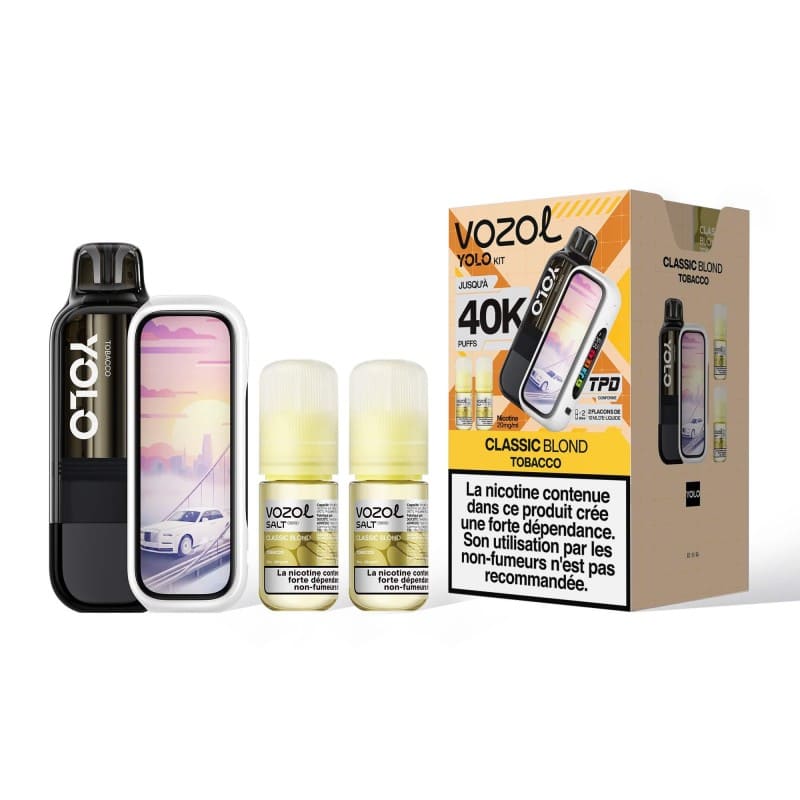 Kit Vozol Yolo 40K - 1000mAh 20ml