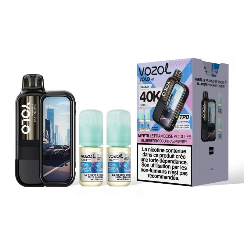 Kit Vozol Yolo 40K - 1000mAh 20ml